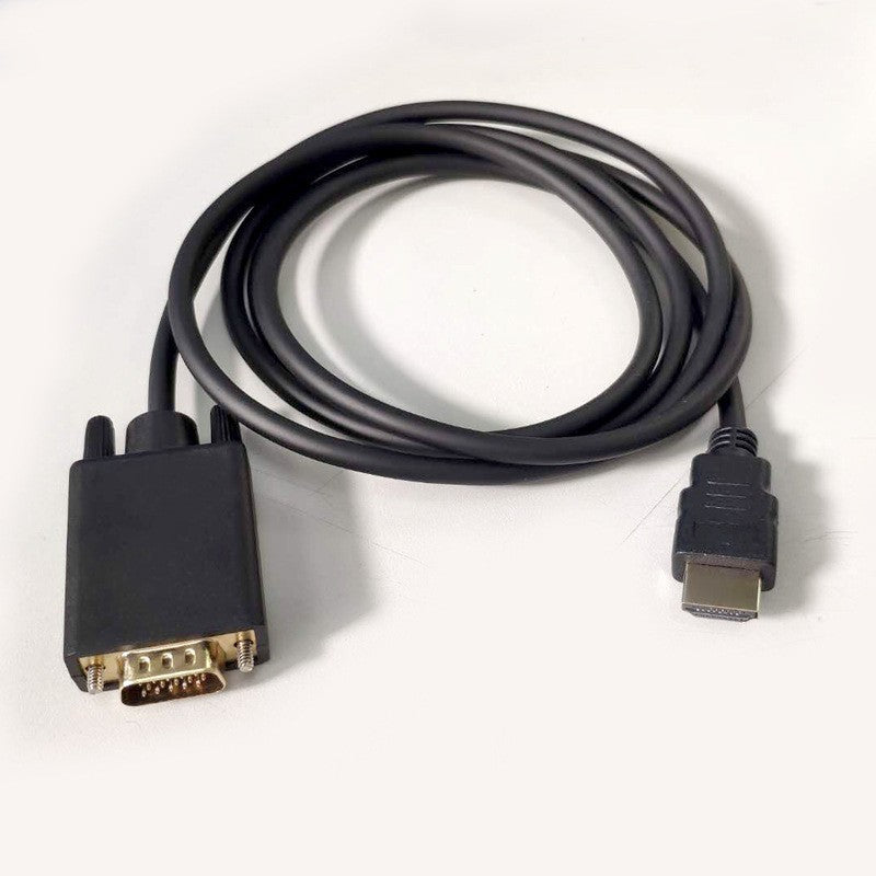 1.8m HDMI to VGA Adapter Cable 1080P with Chip