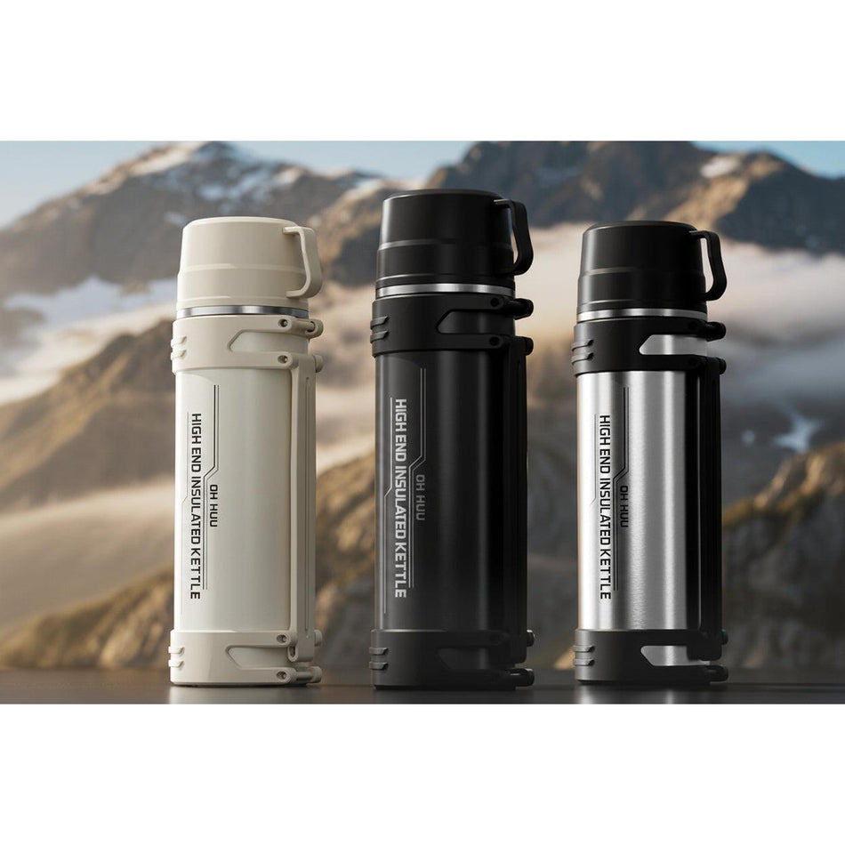 316 Stainless Steel Large-Capacity Travel Thermal Pot