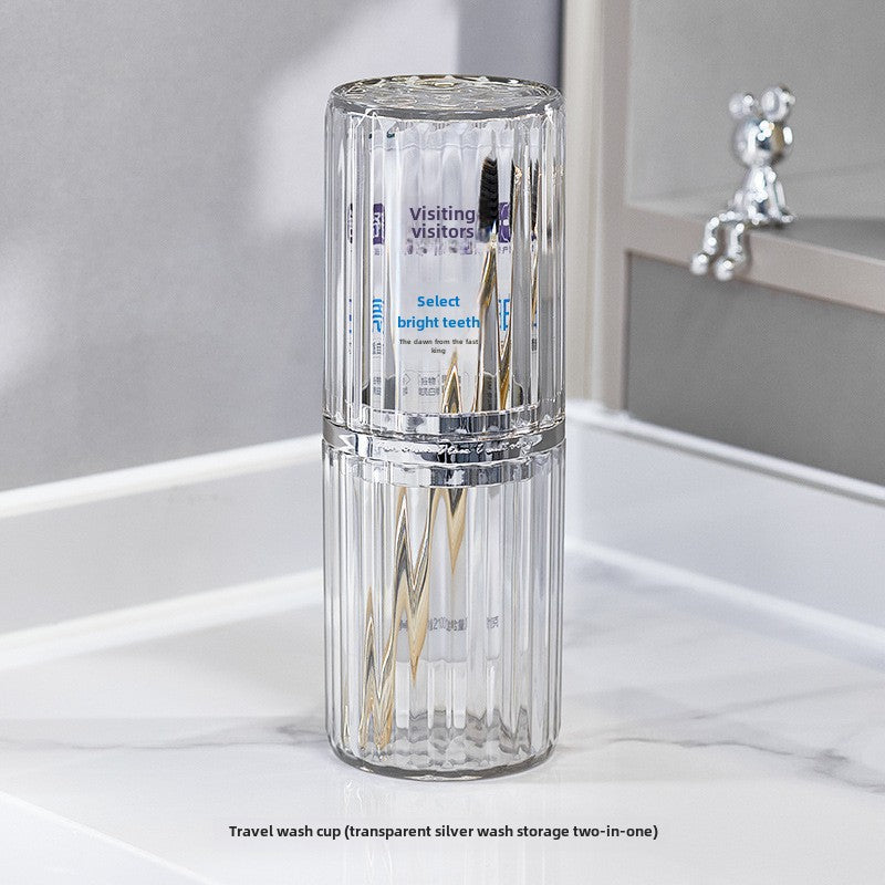 Travel Tooth Cup Set – Brush & Paste Storage Box