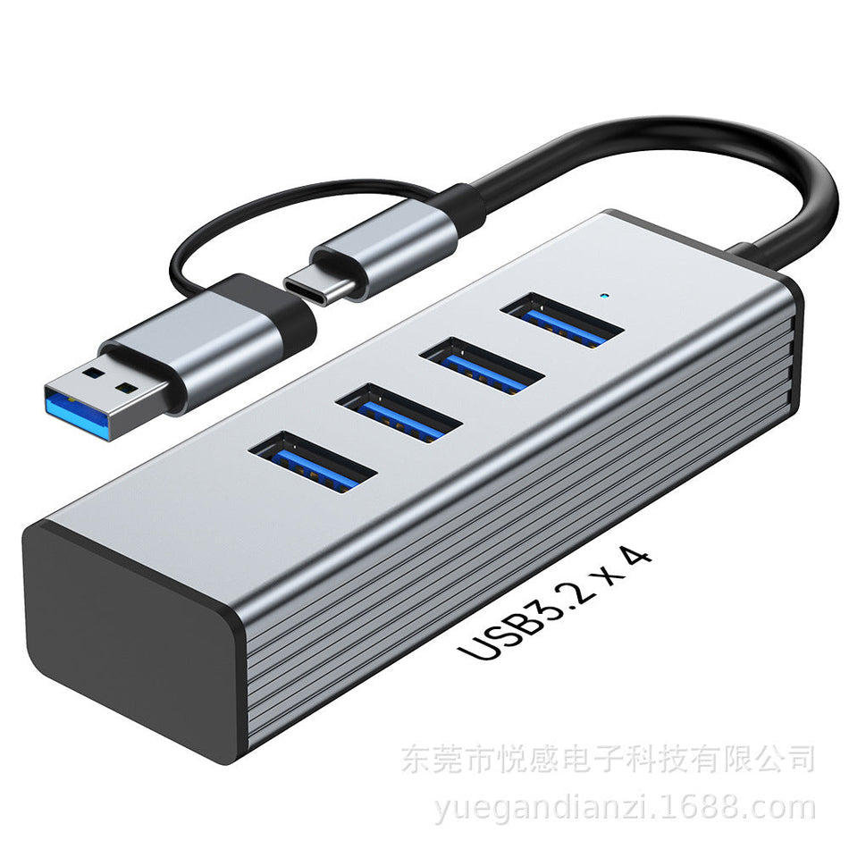 Type-C Hub 3.2 10Gbps Notebook Splitter Adapter for Devices