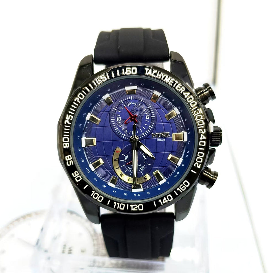 INSTOCK - Men’s Sports Quartz Watch | Waterproof Rubber Band