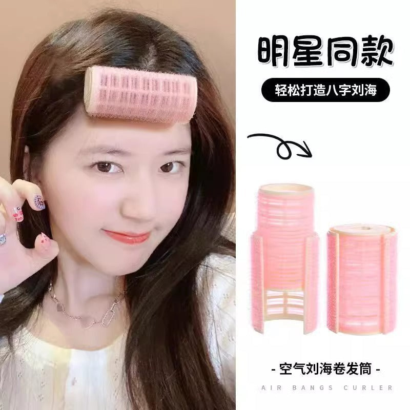 Air Bangs Curling Barrel Lazy Hair Roller for Fluffy Roots