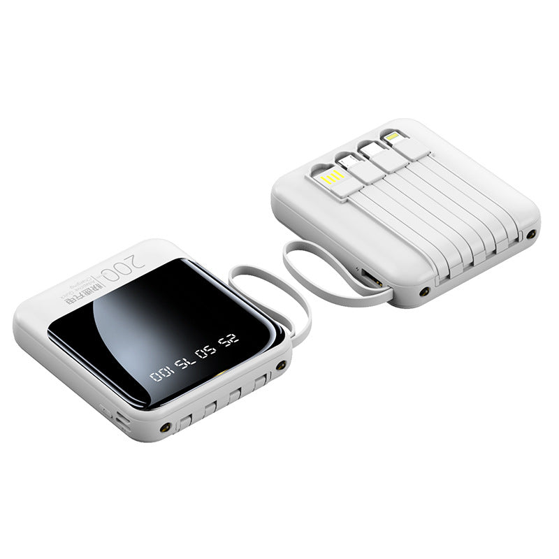 Lanyard Power Bank 10000mAh with Mirror Design