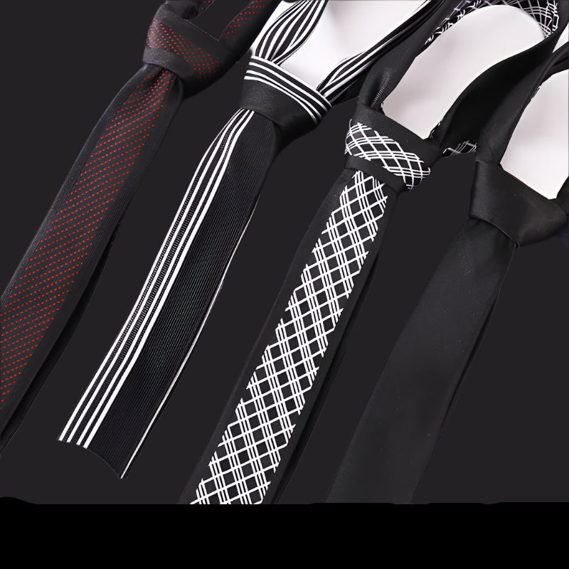 Men’s Jacquard Hand Tie – Formal & Casual Business Style