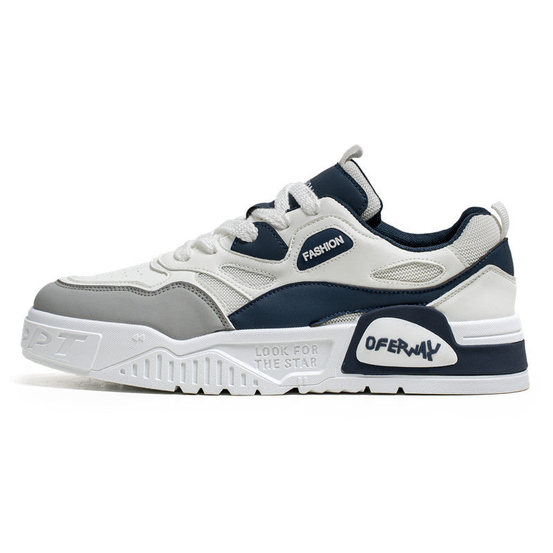 Men’s Mesh Sneakers – Breathable Low-Top Casual Sports Shoes