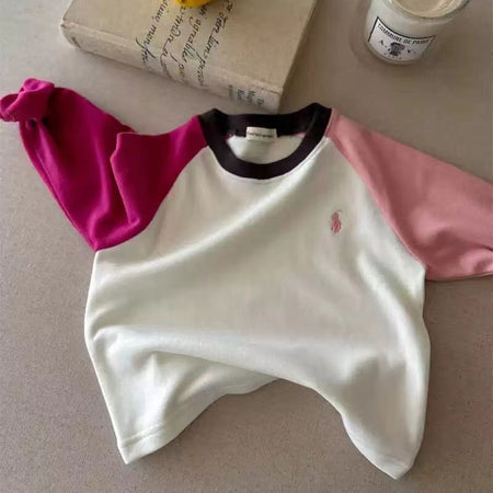 Kids’ Padded Long-Sleeve T-Shirt 2024 – Warm Velvet Top – Kids Fashion Nepal | Tudoholic