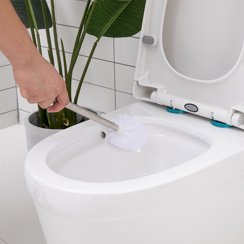 Household Plastic & Stainless Steel Toilet Brush
