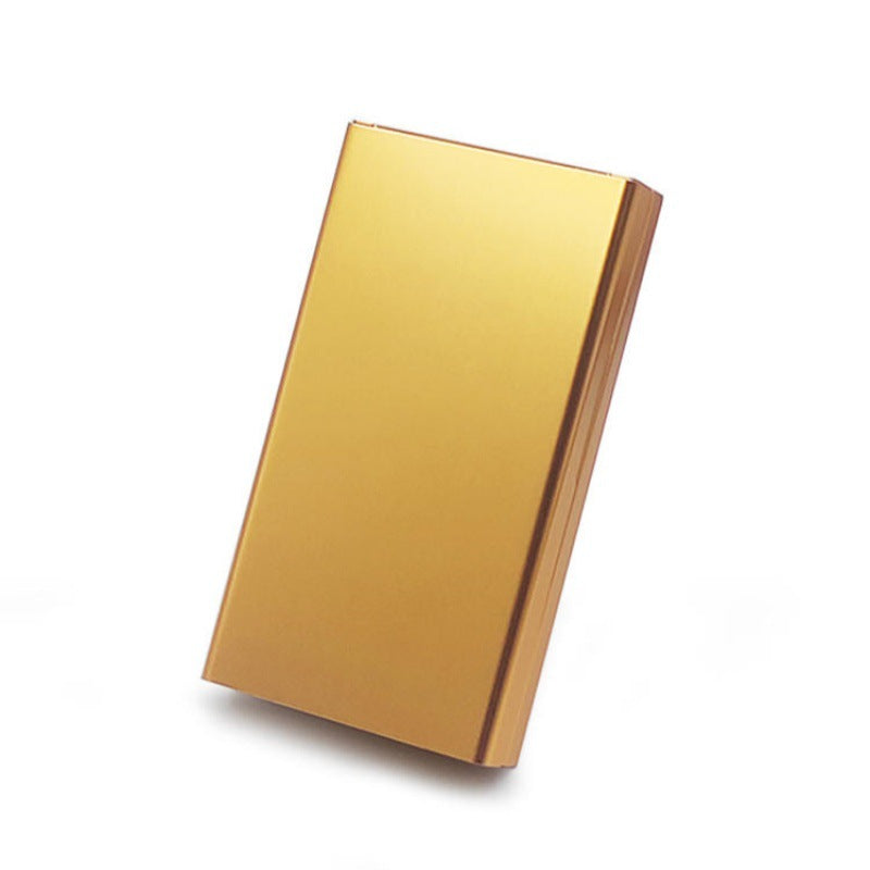Sliding Aluminum Alloy Portable Cigarette Box 20-Pack