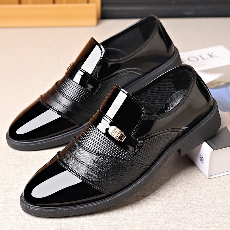 Men’s Genuine Leather Slip-On Casual Shoes 2026