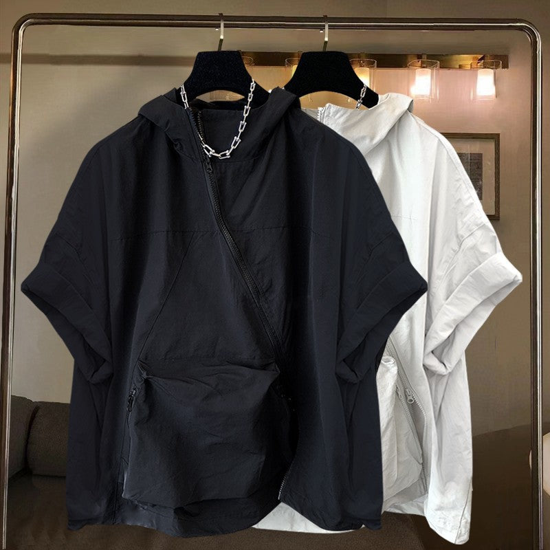 STOCK-Men's Round Neck T-Shirt – Solid Color Summer 2024
