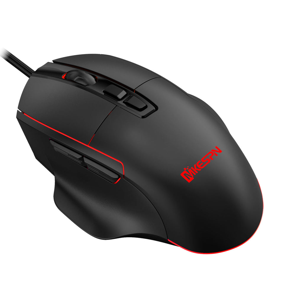 7200 DPI Wired Gaming Mouse – 7 RGB Macro Buttons