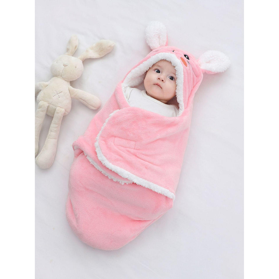 Newborn Cartoon Baby Hold Bag Warm Swaddling Blanket