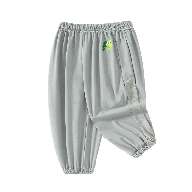 Boys Sun Protection Quick Dry Jogging Pants Summer