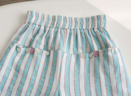 Girls Striped Pants Set – Casual Summer Outfit – Outfit Sets – Image 8