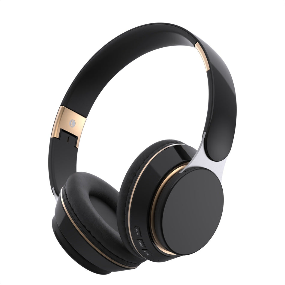 Foldable Bluetooth Stereo Headphones with Deep Bass Sound