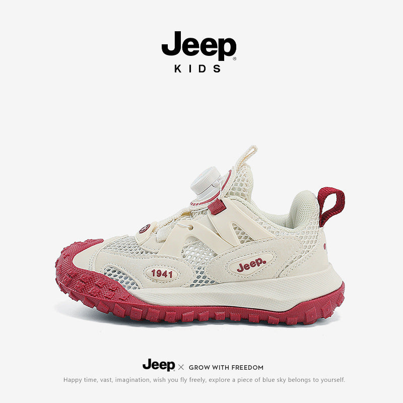 2025 Jeep Boys’ Breathable Mesh Running Shoes