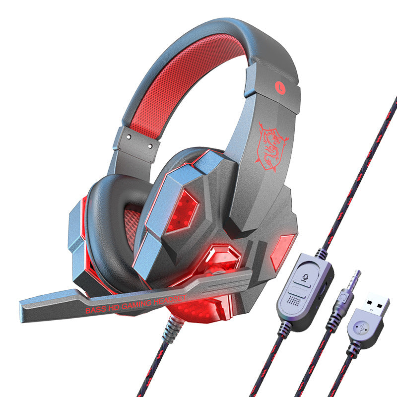 Wired Laptop Gaming Headset Esports Comfort Fit