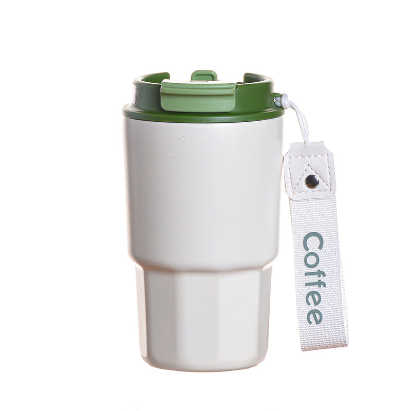 316 Steel Double-Drink Thermos Cup with Straw 700ml