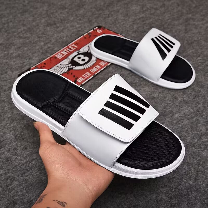 Unisex Summer Slippers – Thick-Bottom, Soft, Trendy