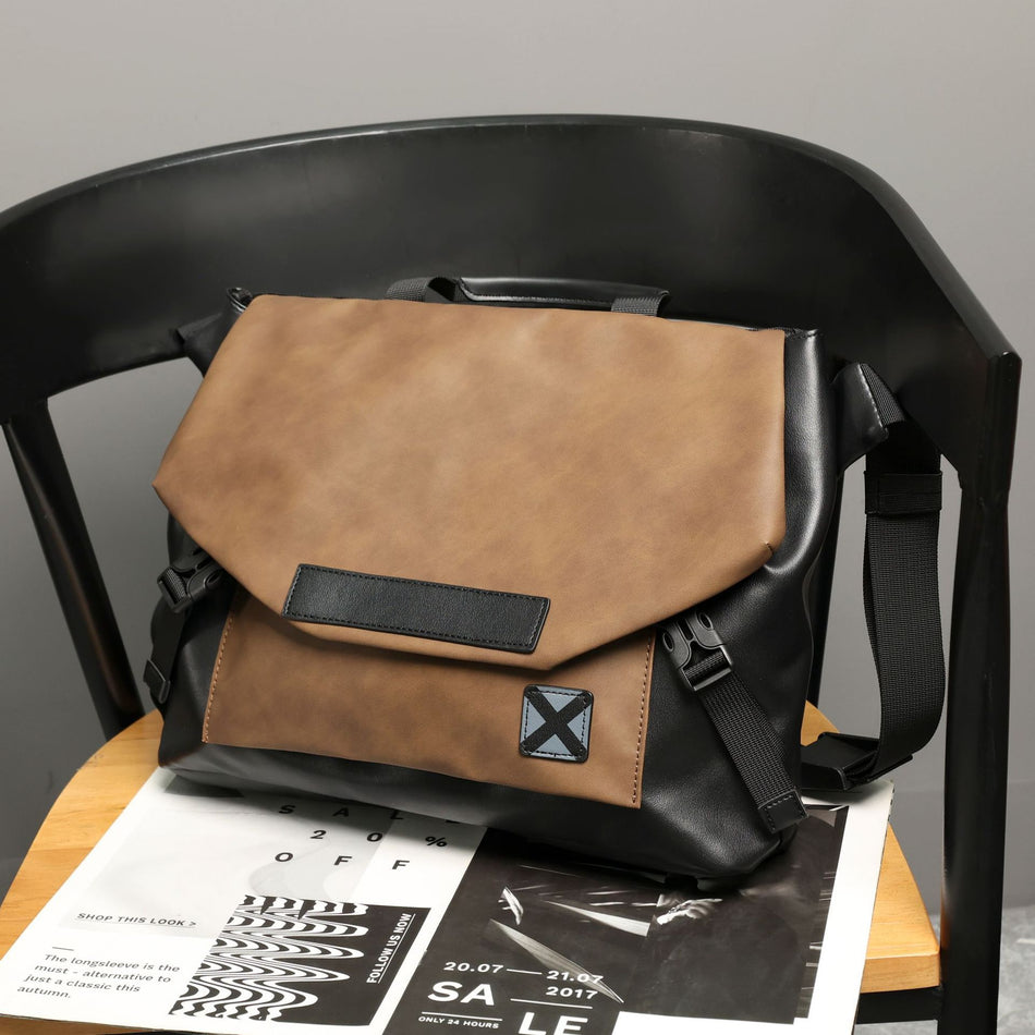 Sleek & Spacious – Men's Business Messenger Bag