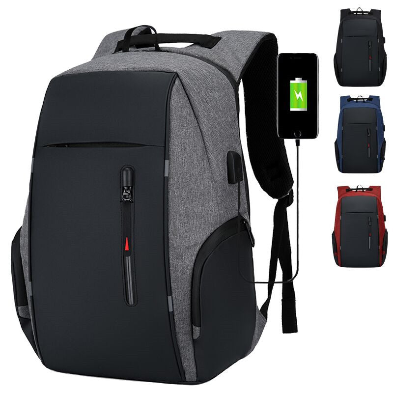 Men’s Multifunctional USB Laptop Business Backpack