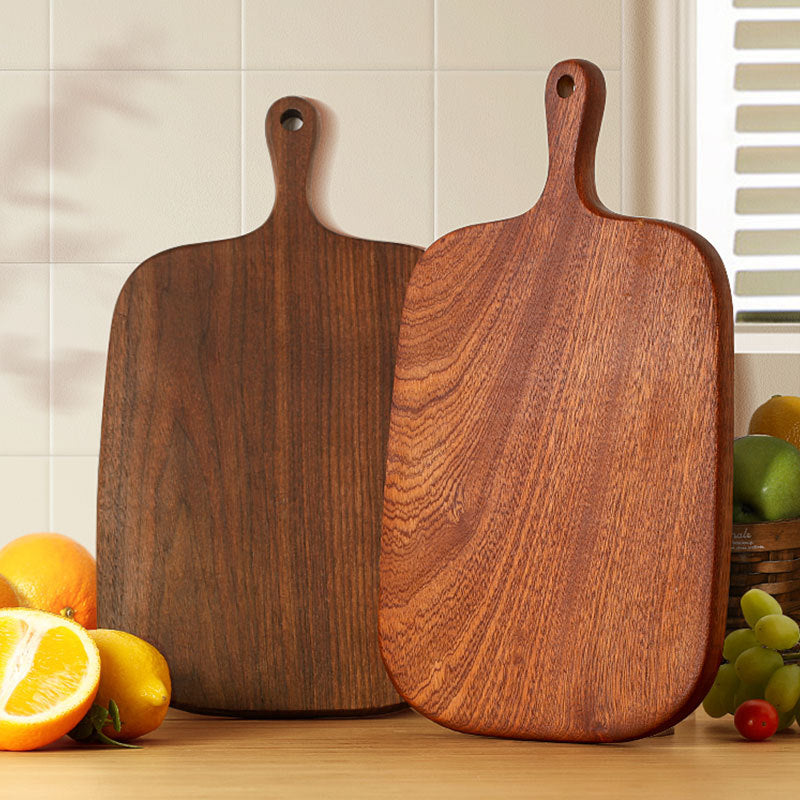 Household Whole Wood Fruit Board Ebony Scandinavian Bread Board