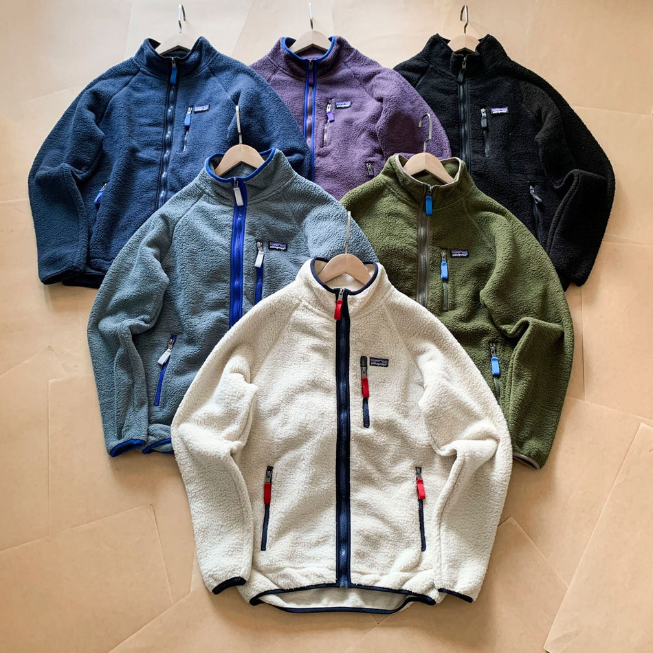 Patag Outdoor Fleece Lamb Wool Stand Collar Zipper JacketMen