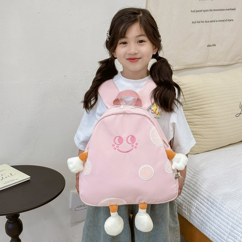 Kids’ Cheese Cartoon Backpack – Lightweight Schoolbag