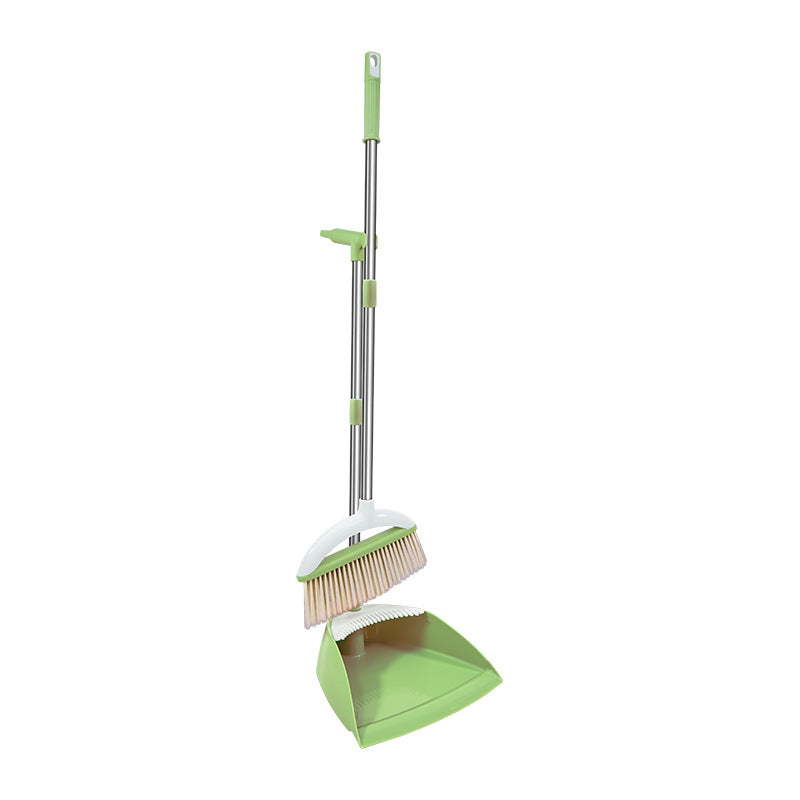 Foldable Soft Hair Broom Dustpan Household Cleaning Set