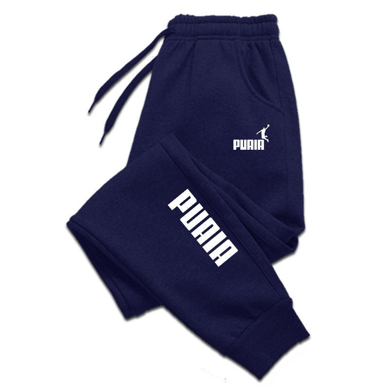 INSTOCK-Men's Fleece Sweatpants Winter Jogging Streetwear