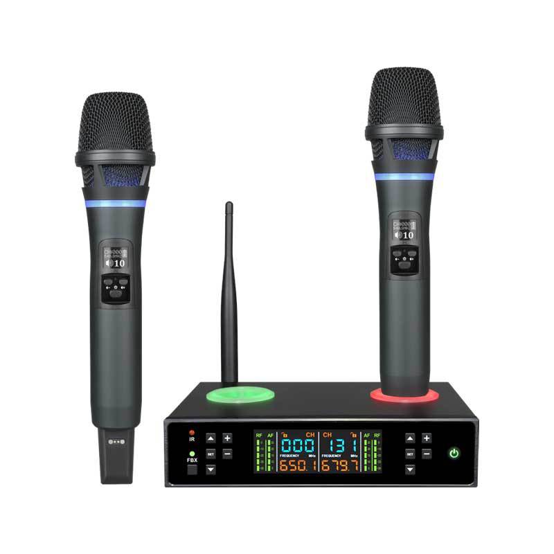 Langsheng Wireless Microphone with Rechargeable Receiver