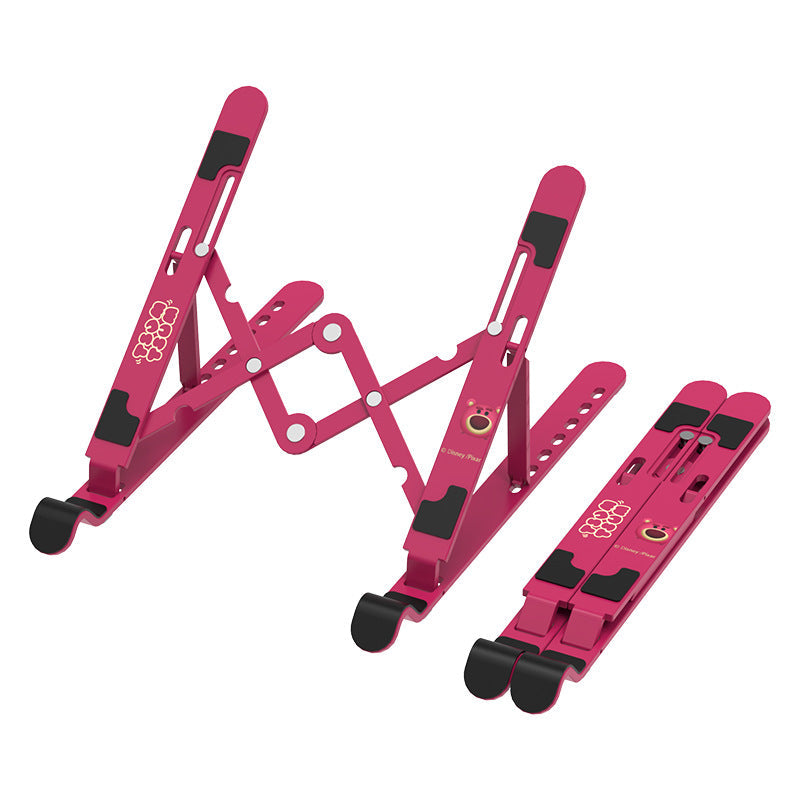 Cute Strawberry Bear Laptop Stand