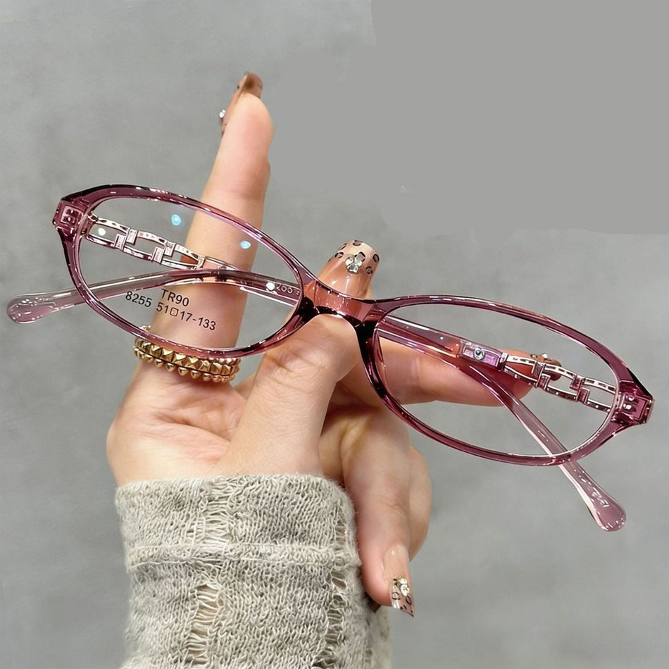 Slim Narrow Frame Anti-Blue Light Reading Glasses for Women