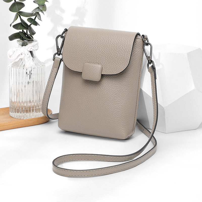 Women’s Genuine Cowhide Leather Crossbody Bag 2025