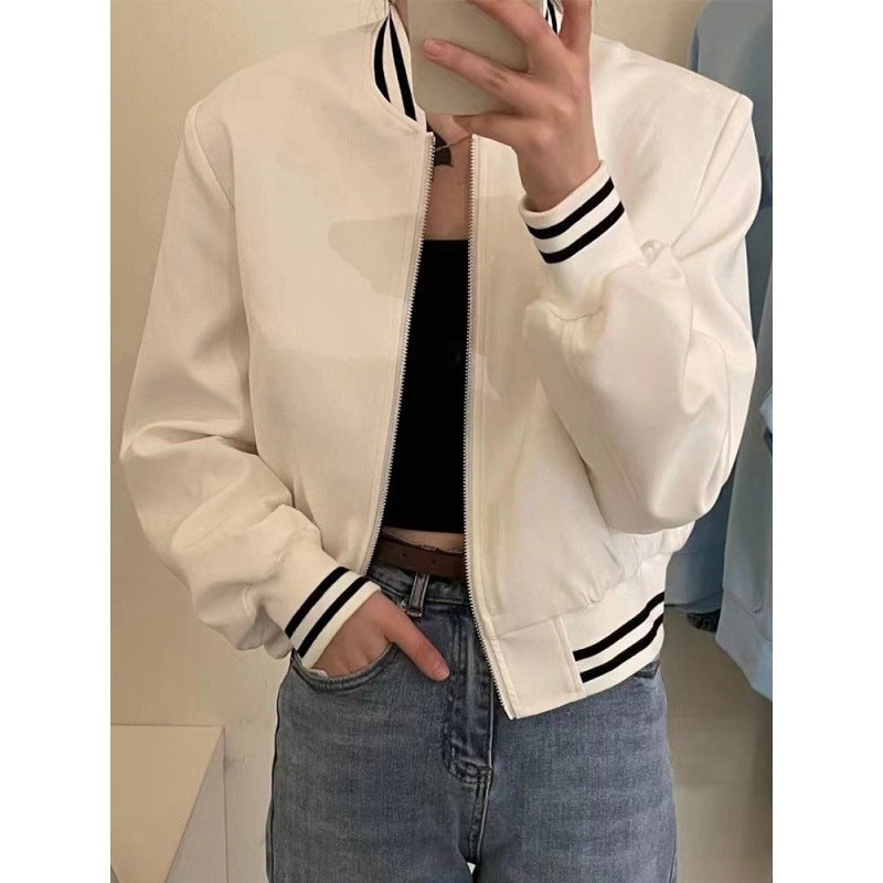 Women’s Short Baseball Jacket