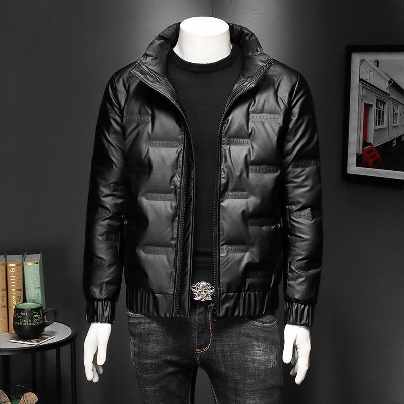 Men’s Thickened Down Cotton-Padded Winter Jacket Short Coat