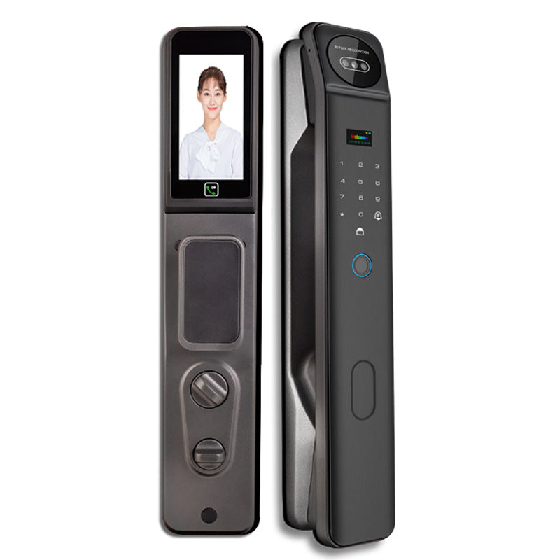 Graffiti Smart Door Lock with Face Recognition & Fingerprint