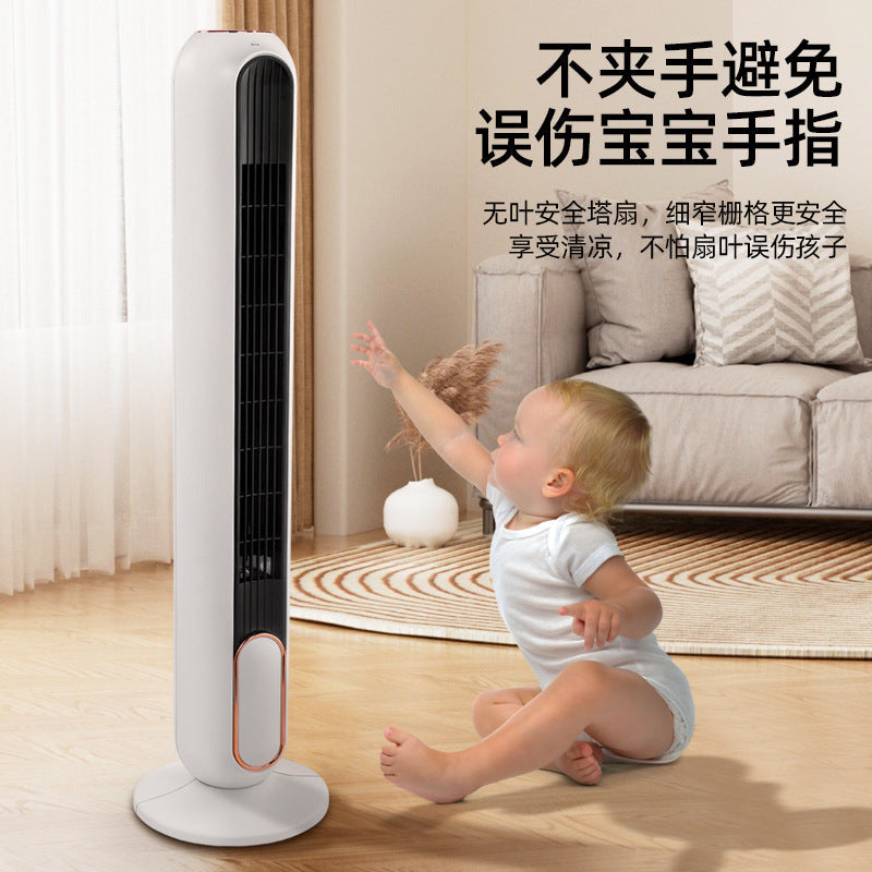 3D Bladeless Tower Fan High Wind for Home & Office