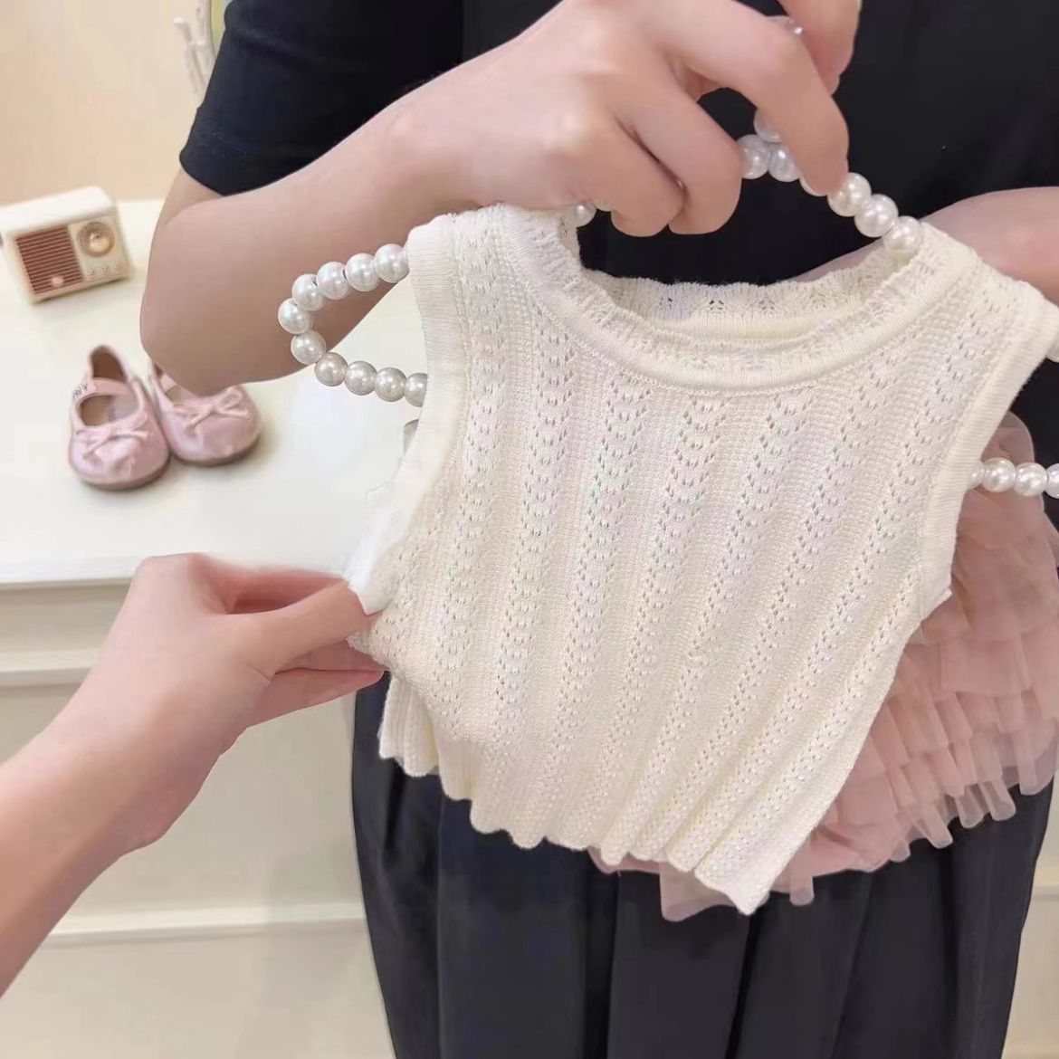 Baby Girls Knitted Cut Out Summer Skirt Set 2025 – Baby & Children's Outfits – Image 6