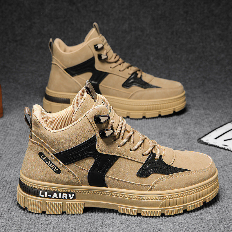 STOCK-2025 Spring Men’s Casual High-Top Martin Boots