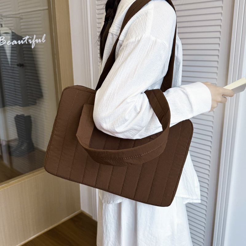 Simple Laptop Shoulder Tote Bag iPad Protection 14 Inch Pro!
