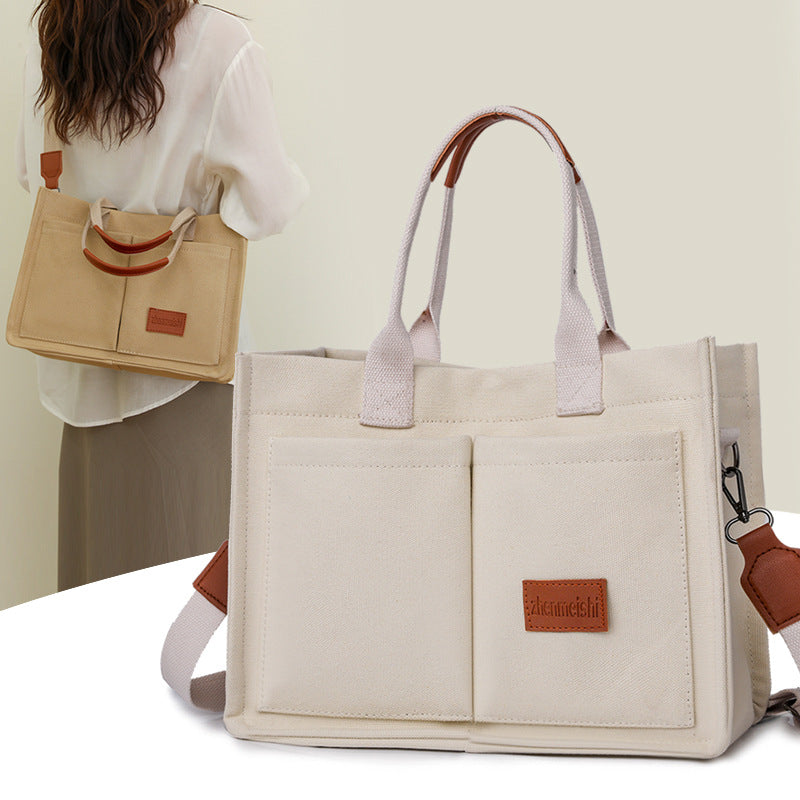 Canvas Tote Bag – Women’s Large Casual Shoulder Bag