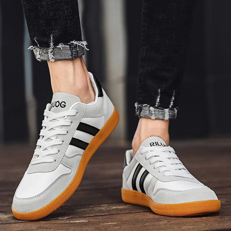 Men’s 2024 Autumn-Winter Korean Sneakers – Soft Casual Shoes