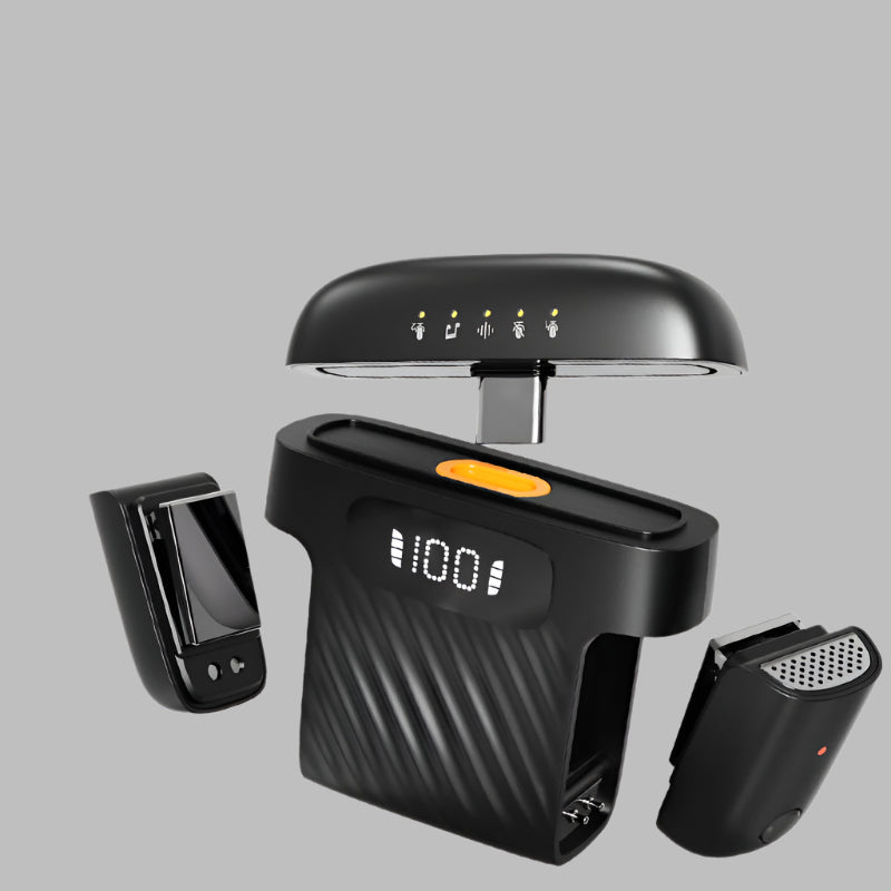 M8 Mini Wireless Lavalier Mic – One-to-Two Smart Noise Reduction