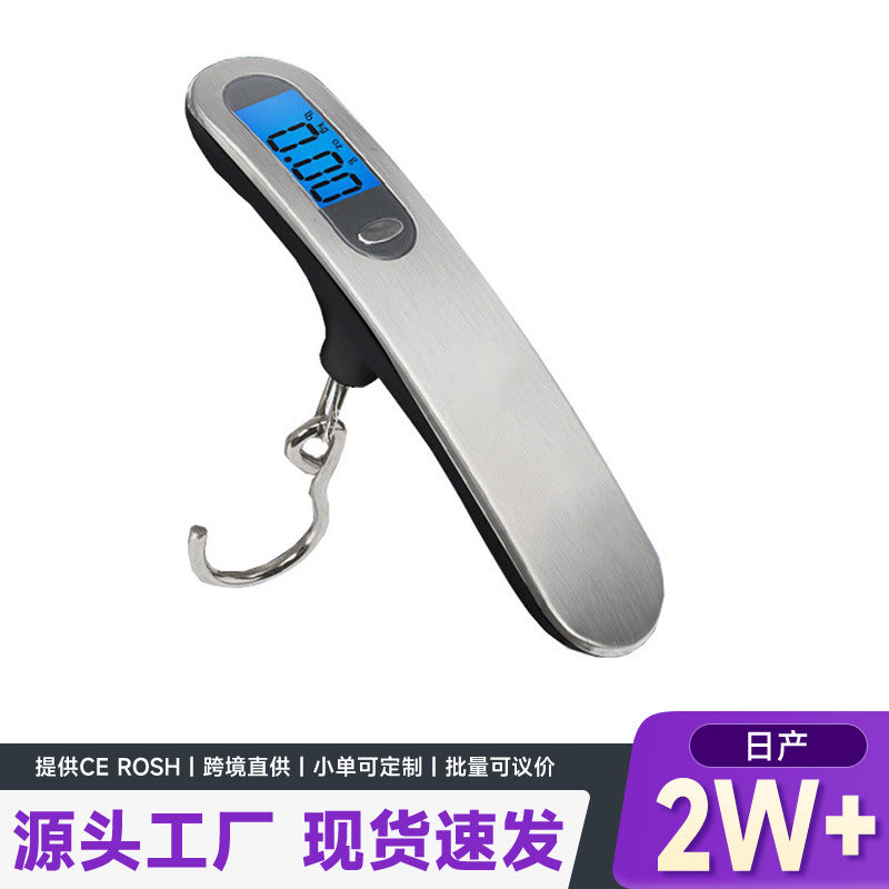 High Precision 50kg Portable Luggage Scale – Mini Electronic Hook