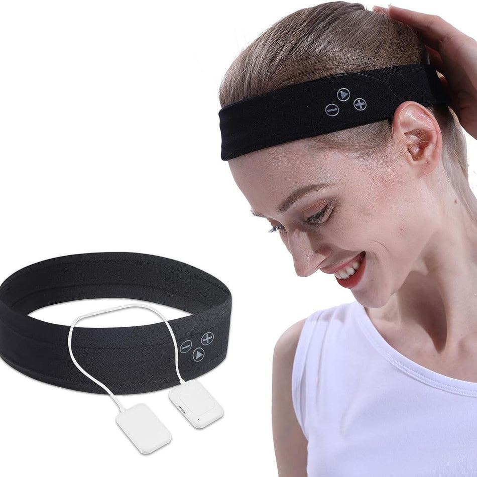 Yoga Bluetooth Headset Turban Headband with Sleep Mask