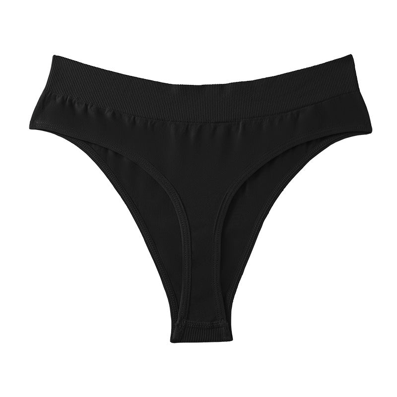 STOCK-Seamless Sports Fitness Low Waist Briefs (Pack of 1)