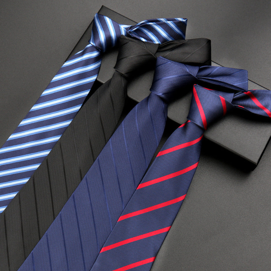 Men’s Navy & Black Tie – Wedding & Business Formalwear