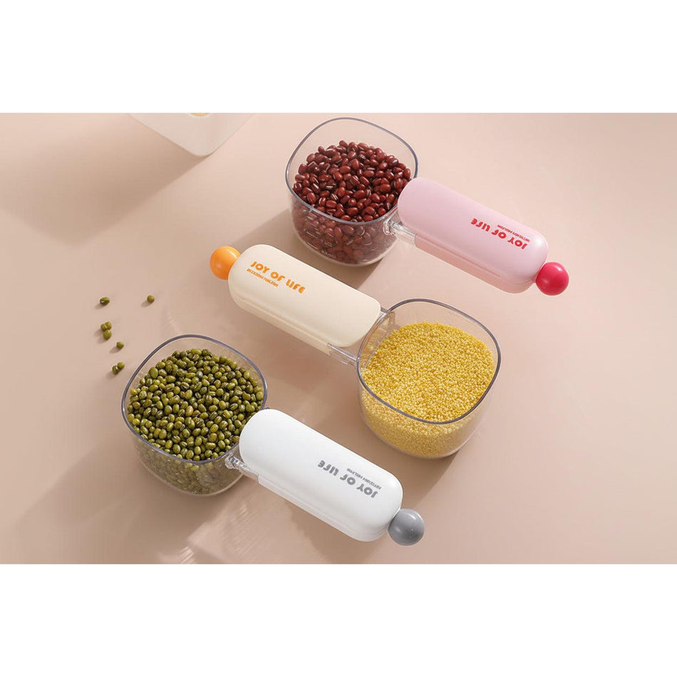 Patented Transparent Rice & Baking Measuring Spoon Set