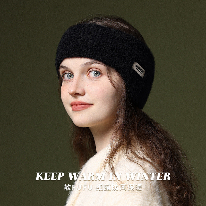 Winter Warm Windproof Fleece Lined Earmuffs for Women Sports